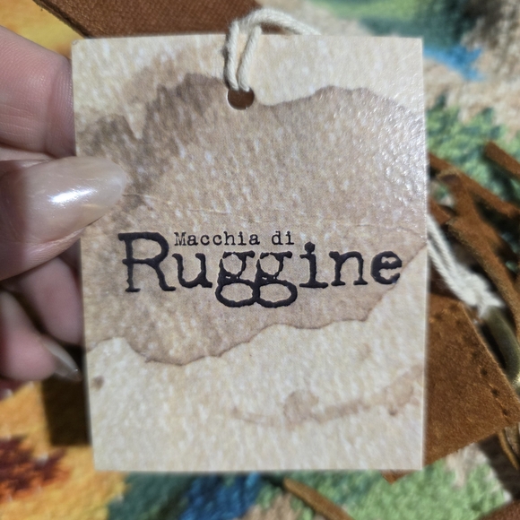 NWT Ruggine Aztec Bohemian Multicolor Women's Purse Length 12in Height 10in - Picture 4 of 5